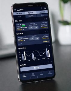 modern sports betting dashboard